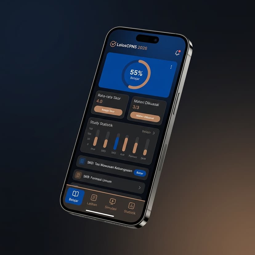Master CPNS 2026 App Screenshot